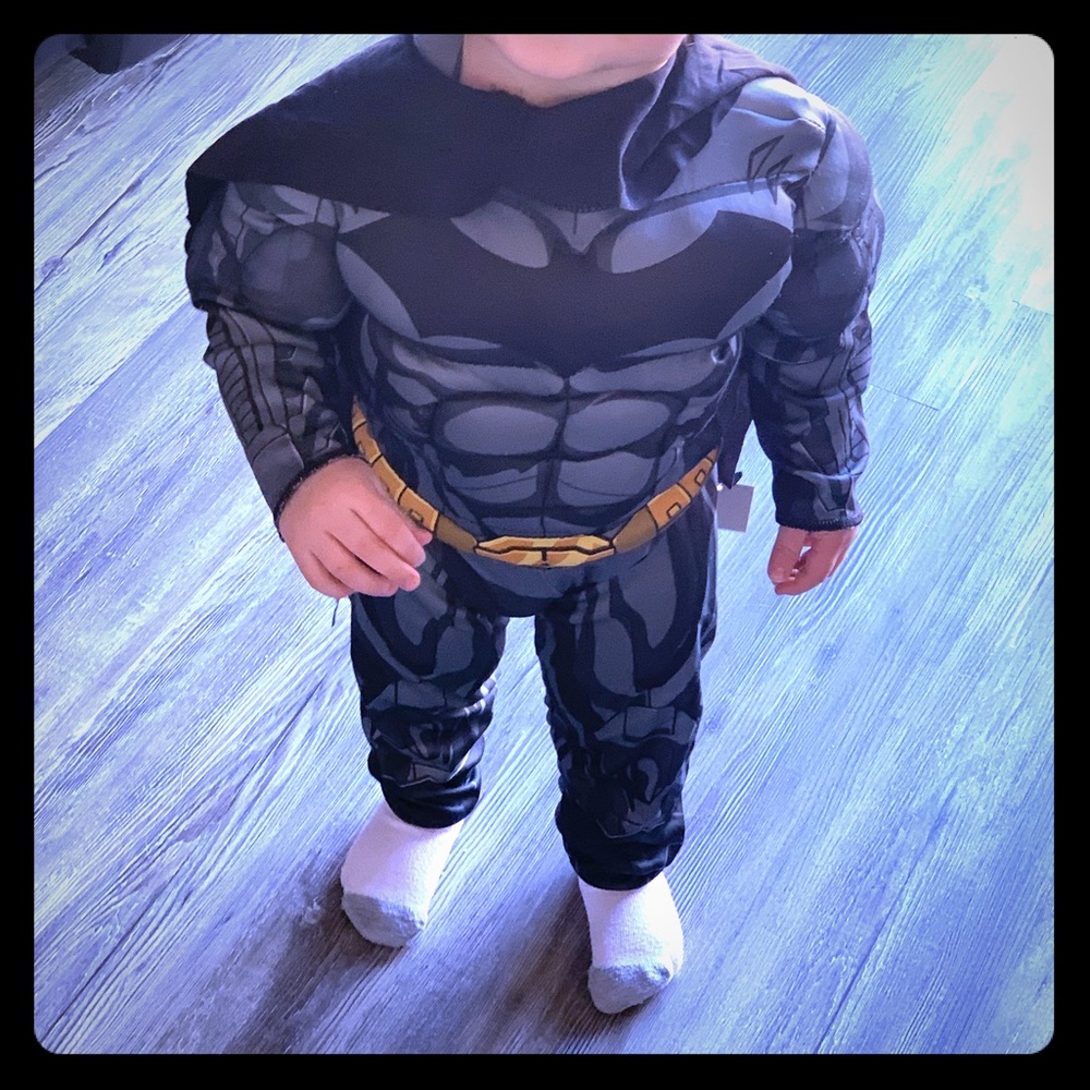 Baby boy Batman costume